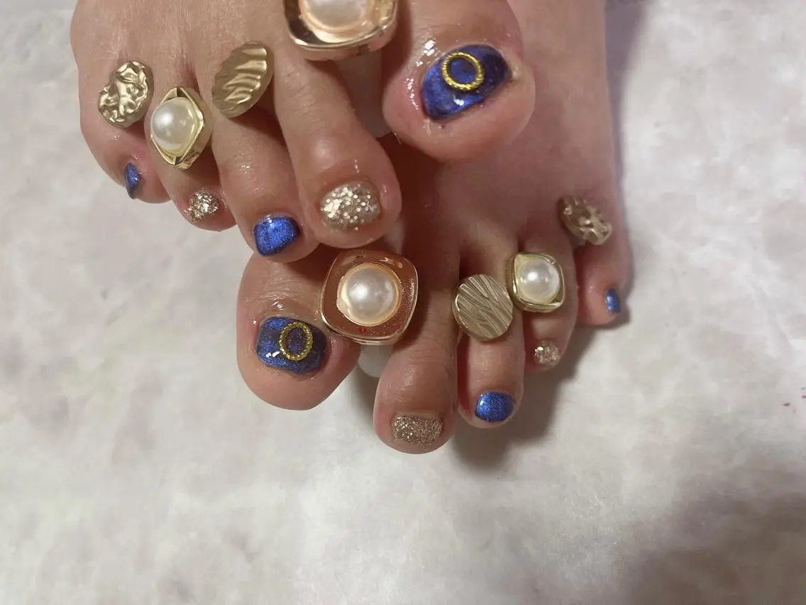 ネイル フットネイル ワンカラーネイル Mimi Nailのネイルデザイン