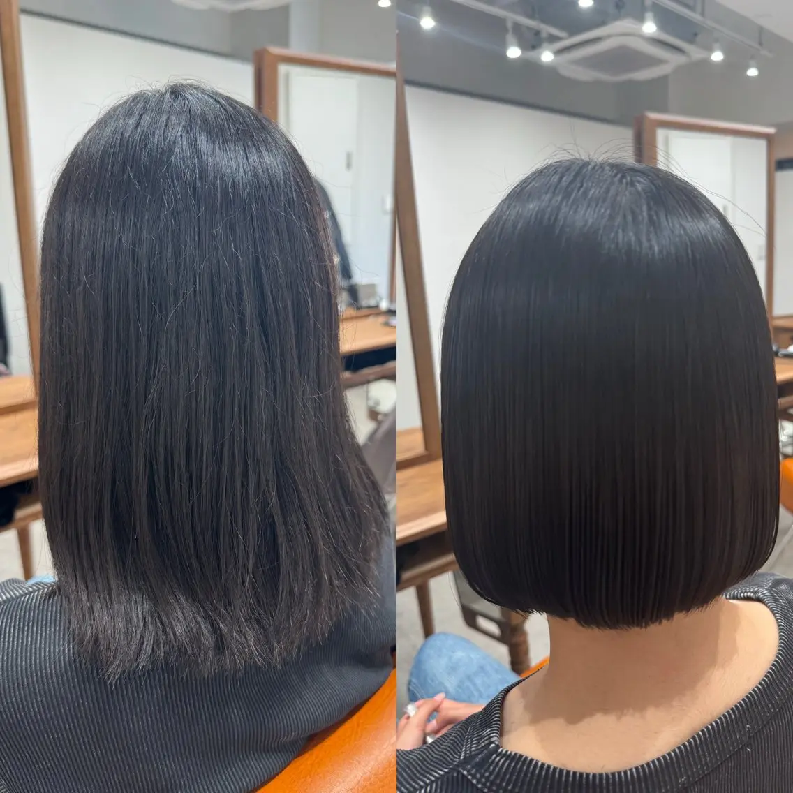 ショート 縮毛矯正 トリートメント 髪質改善縮毛✨ 泉谷彪芽のヘアスタイル