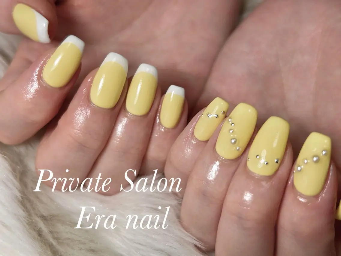 ネイル フレンチネイル ハンドネイル Era nailのネイルデザイン