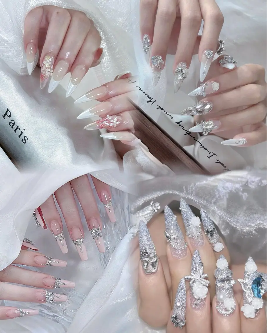 ネイル アートネイル ボルドー フレンチネイル ジェルネイル 氷ネイル・うるうるネイル ハンドネイル Julie NailSalonのネイルデザイン