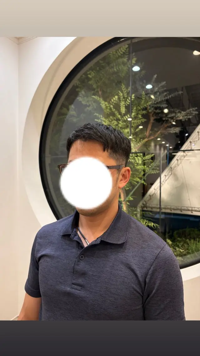 メンズ 刈り上げ MAHAE 中司のヘアスタイル