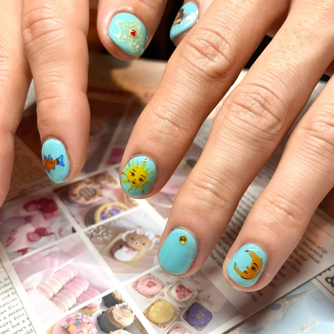 ネイル ハンドネイル Nail ヌシん家 AKANEのネイルデザイン
