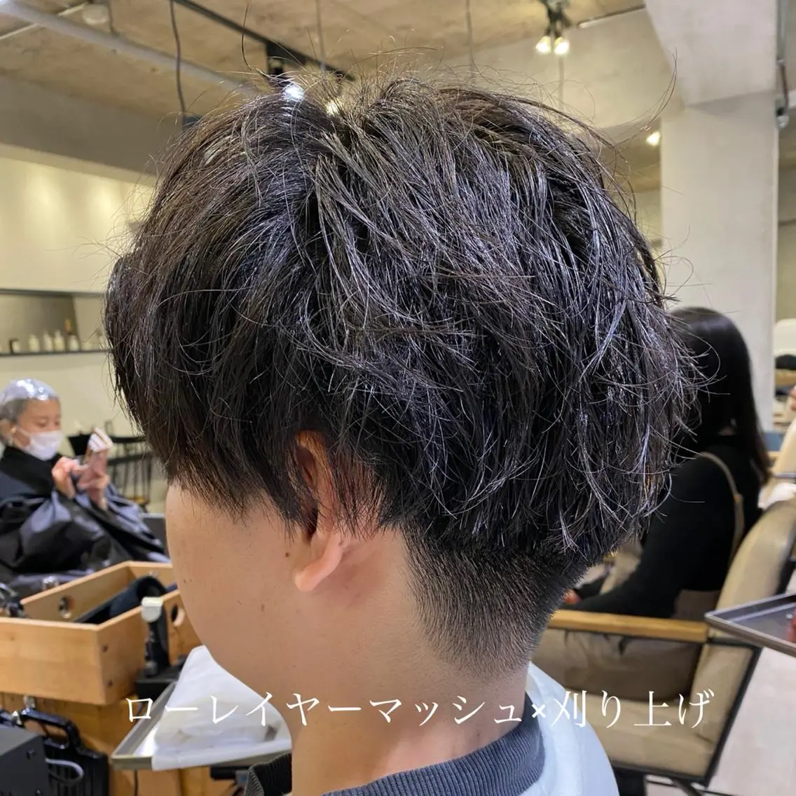 ショート メンズ スナップフォト確認 お願いします！竹内のヘアスタイル