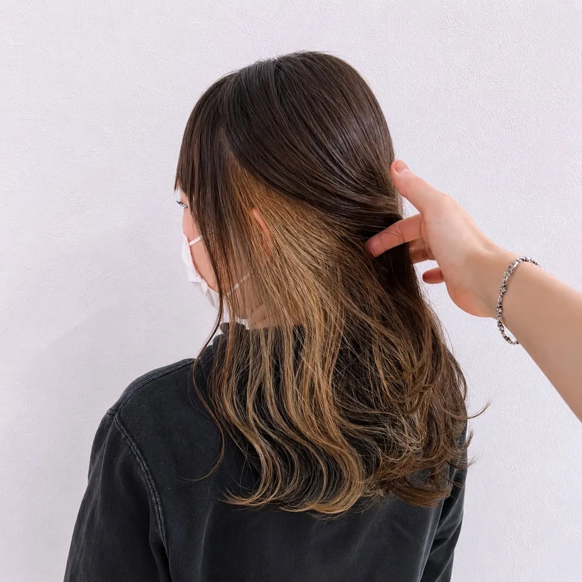 セミロング ヘアカラー トリートメント 縮毛矯正/髪質改善 小野竜聖のヘアスタイル