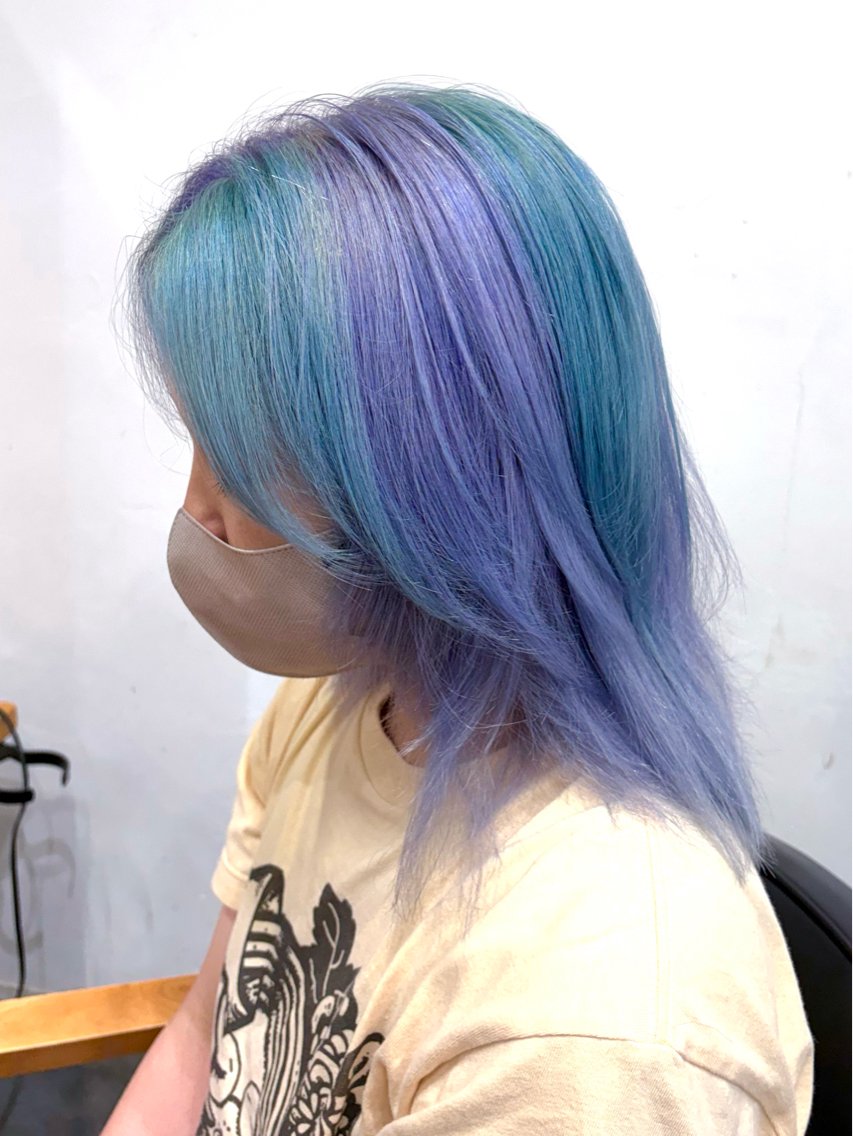 セミロング メンズスタイル 小池春樹のヘアスタイル