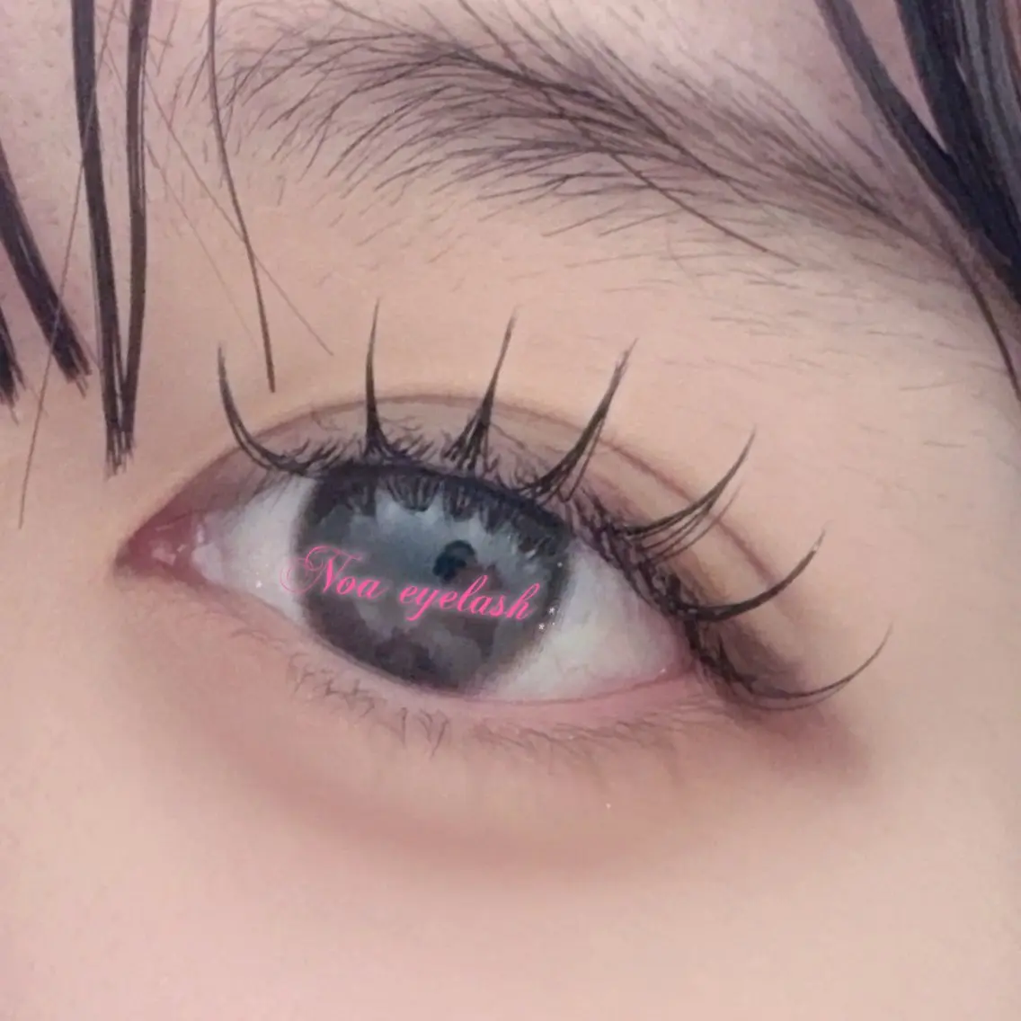 ✨🧸持ち力・低刺激✨ナチュラル目元💕【 LEDフラットラッシュ100本4500円/ 120本4980円】の写真