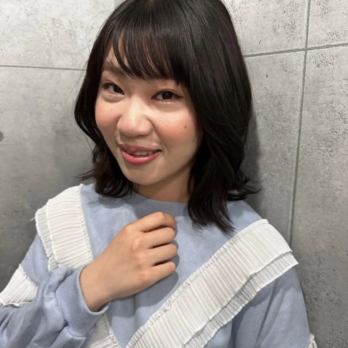 ミディアム ボブ 小顔カット ❇️安達 優心❇️ レイヤー/艶髪特化のヘアスタイル