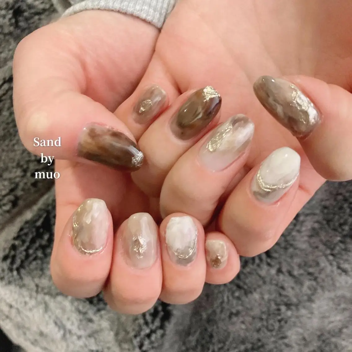ネイル ニュアンスネイル 中川 ほののネイルデザイン