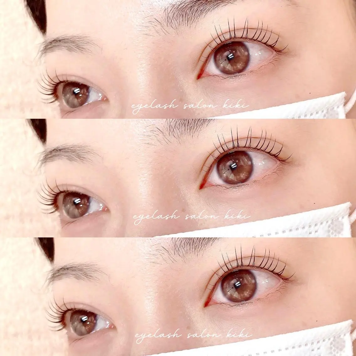 マツエク・マツパ まつげパーマ 玉造駅すぐ⌇kiki eyelashのマツエク・マツパデザイン