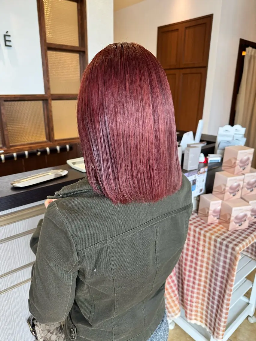 カラー ヘアカラー ブランシェ神領店 稲垣 葵のヘアスタイル