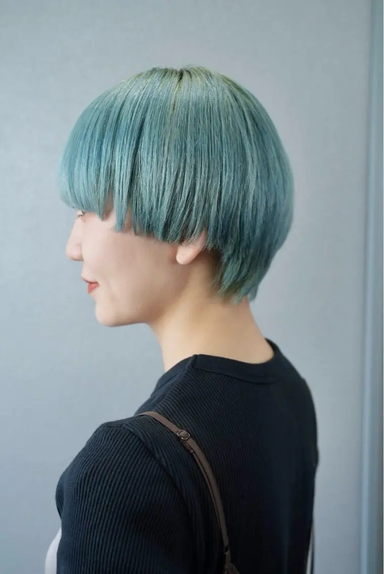 ショート カラー ヘアカラー トリートメント ブリーチ/髪質改善 Norikaのヘアスタイル