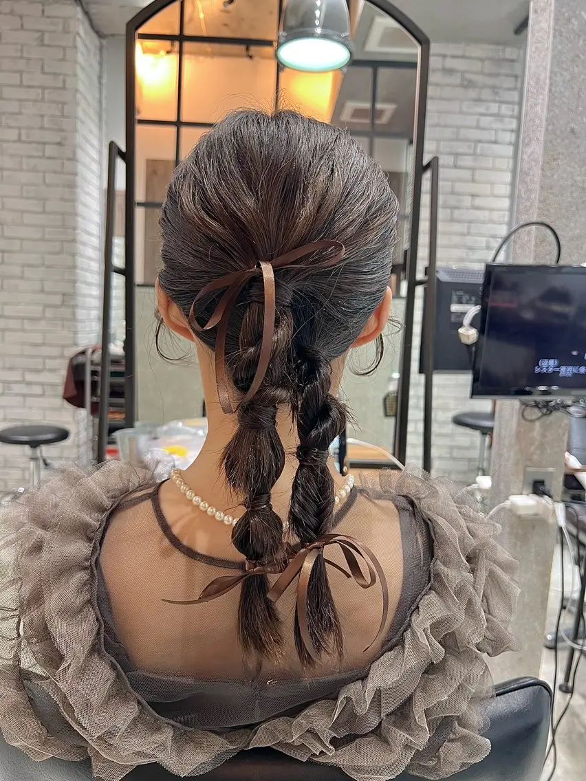 セミロング ヘアセット 🌿ニュアンス/髪質 改善🌿Fukudaのヘアスタイル