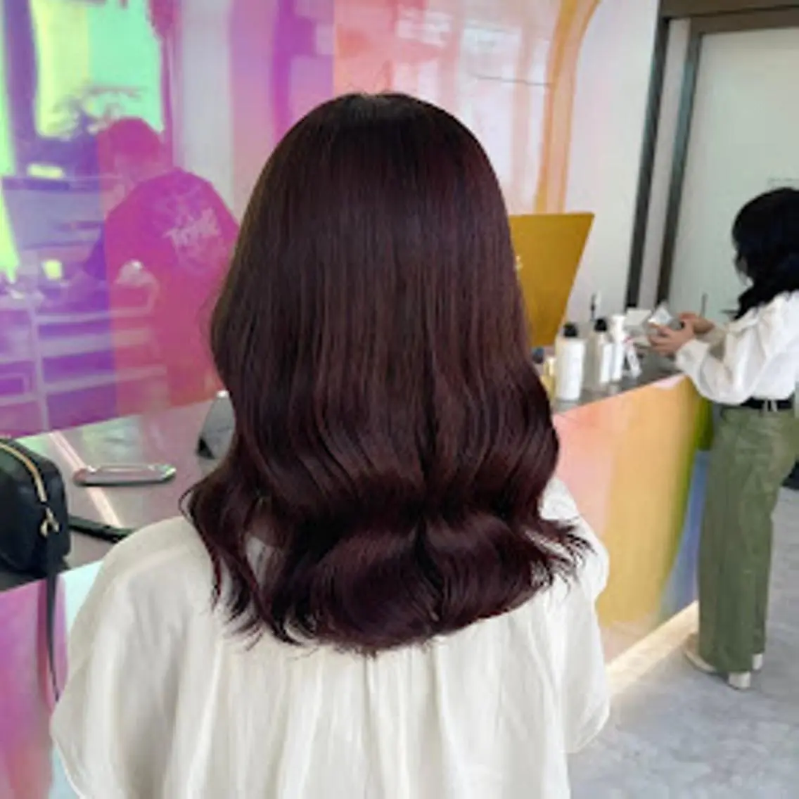 カラー official TUNE銀座🪞🪽のヘアスタイル