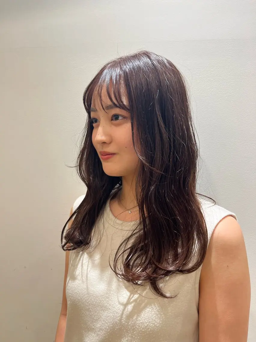 ロング カラー ヘアカラー 門崎未依/レイヤー/ メンズカット🪿🌼のヘアスタイル