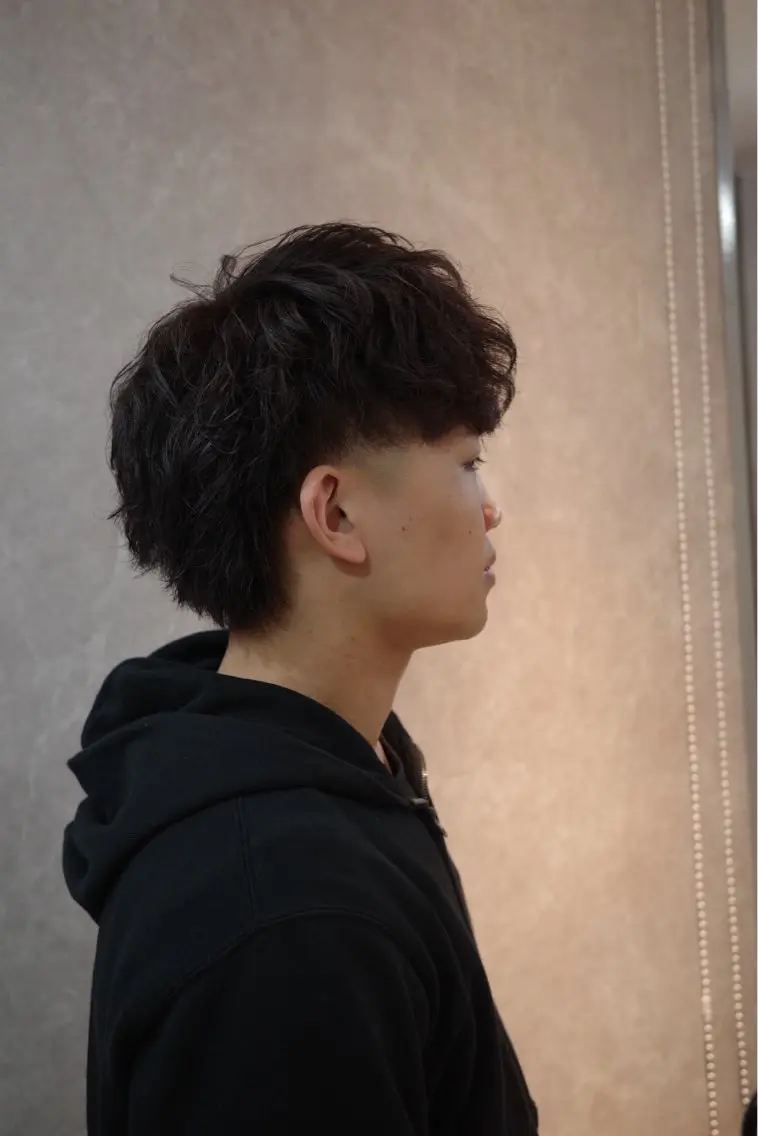 ミディアム メンズ カット 高橋 怜玖/仙台/長町のヘアスタイル