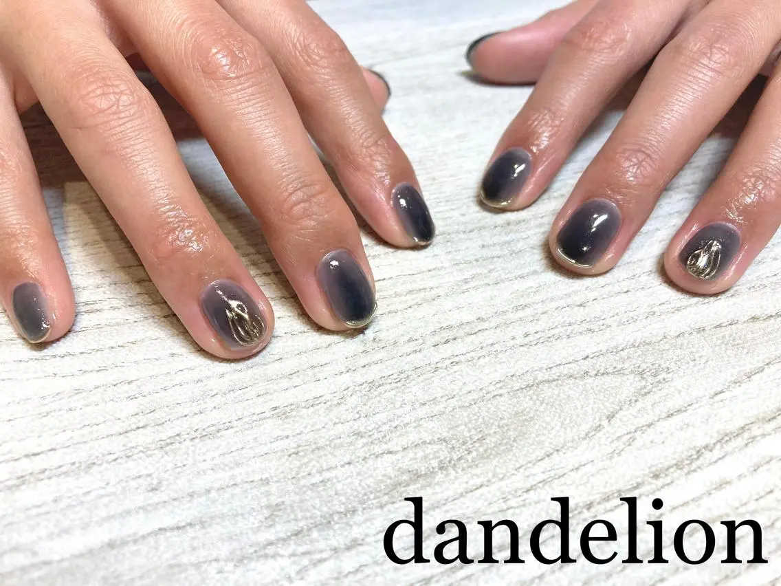 ネイル ハンドネイル ハンドケア dandelion ダンデライオンのネイルデザイン