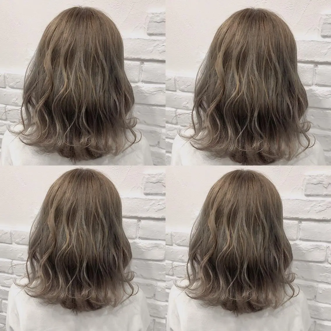 セミロング カラー メンズパーマ名人 TAKUMAのヘアスタイル