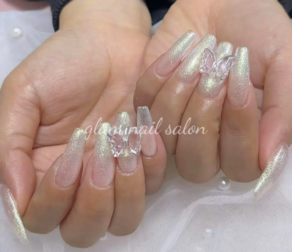 ネイル Glam 長さだし専門のネイルデザイン