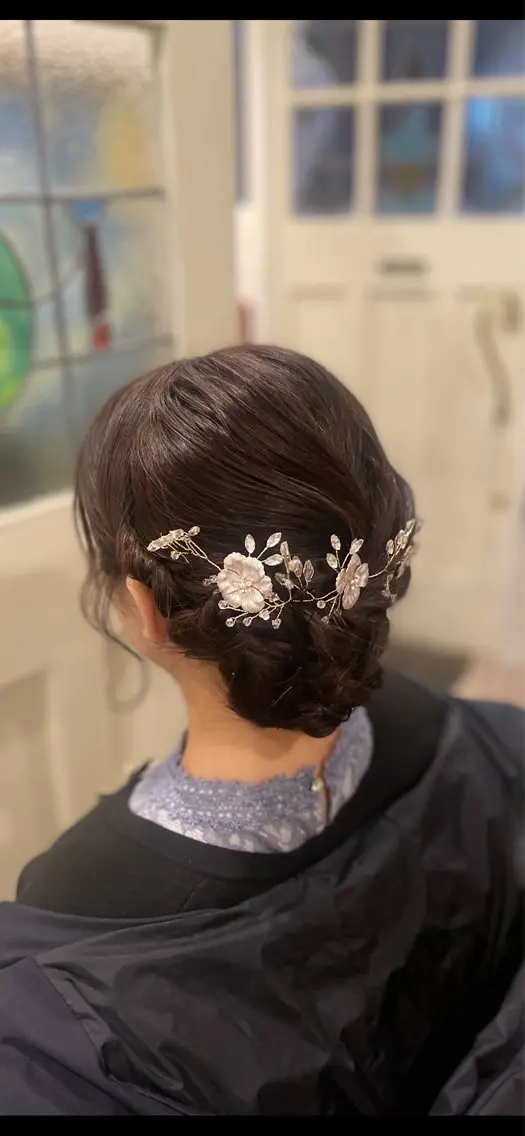 ロング ヘアセット Magnifique MAIのマツエク・マツパデザイン