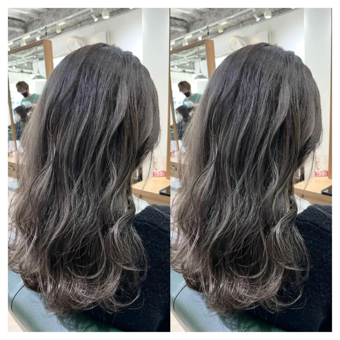 ロング カラー カット ヘアカラー トリートメント 村山 茉衣のヘアスタイル
