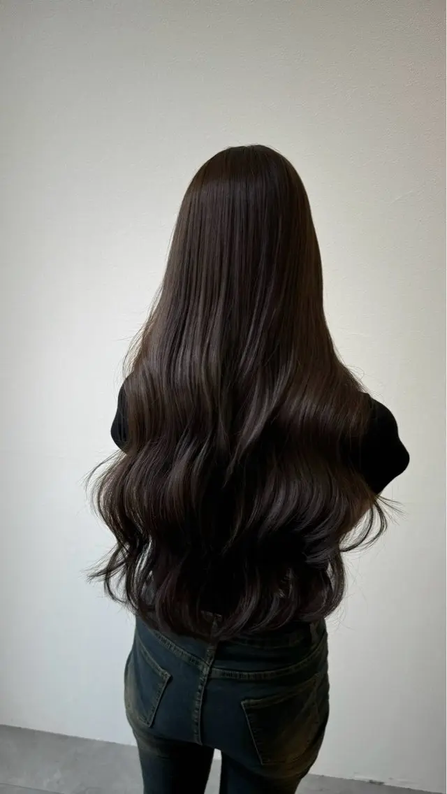 ロング カラー ヘアアレンジ ヘアカラー トリートメント かんな/カラーモデル 募集中🪽/表参道のヘアスタイル