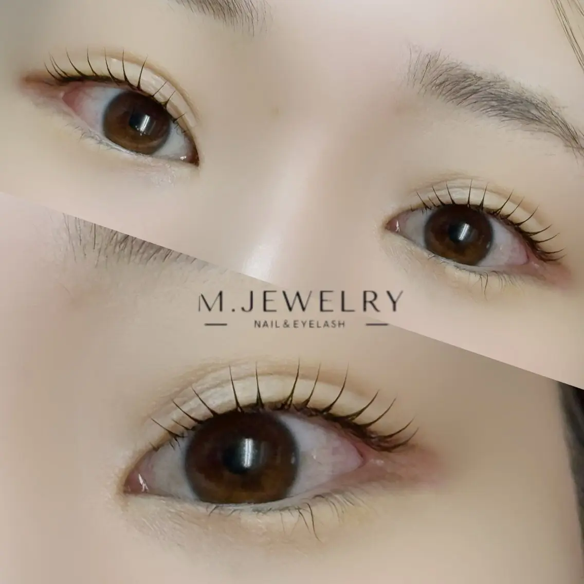 マツエク・マツパ M.jewery Aoiのマツエク・マツパデザイン