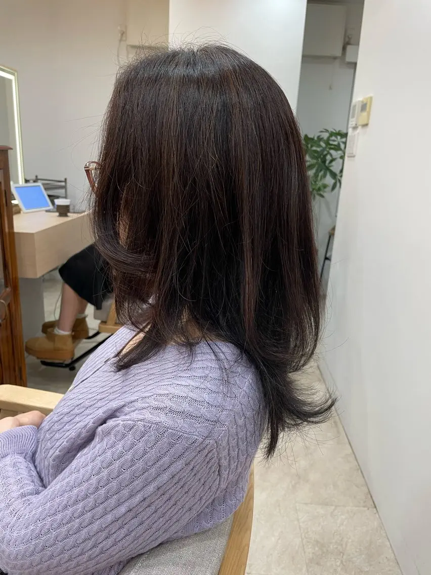 ロング レイヤーカット ☁️ natsuki☁️のヘアスタイル