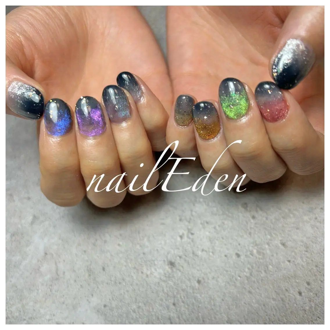 ネイル 持ち込み Eden ♾️のネイルデザイン