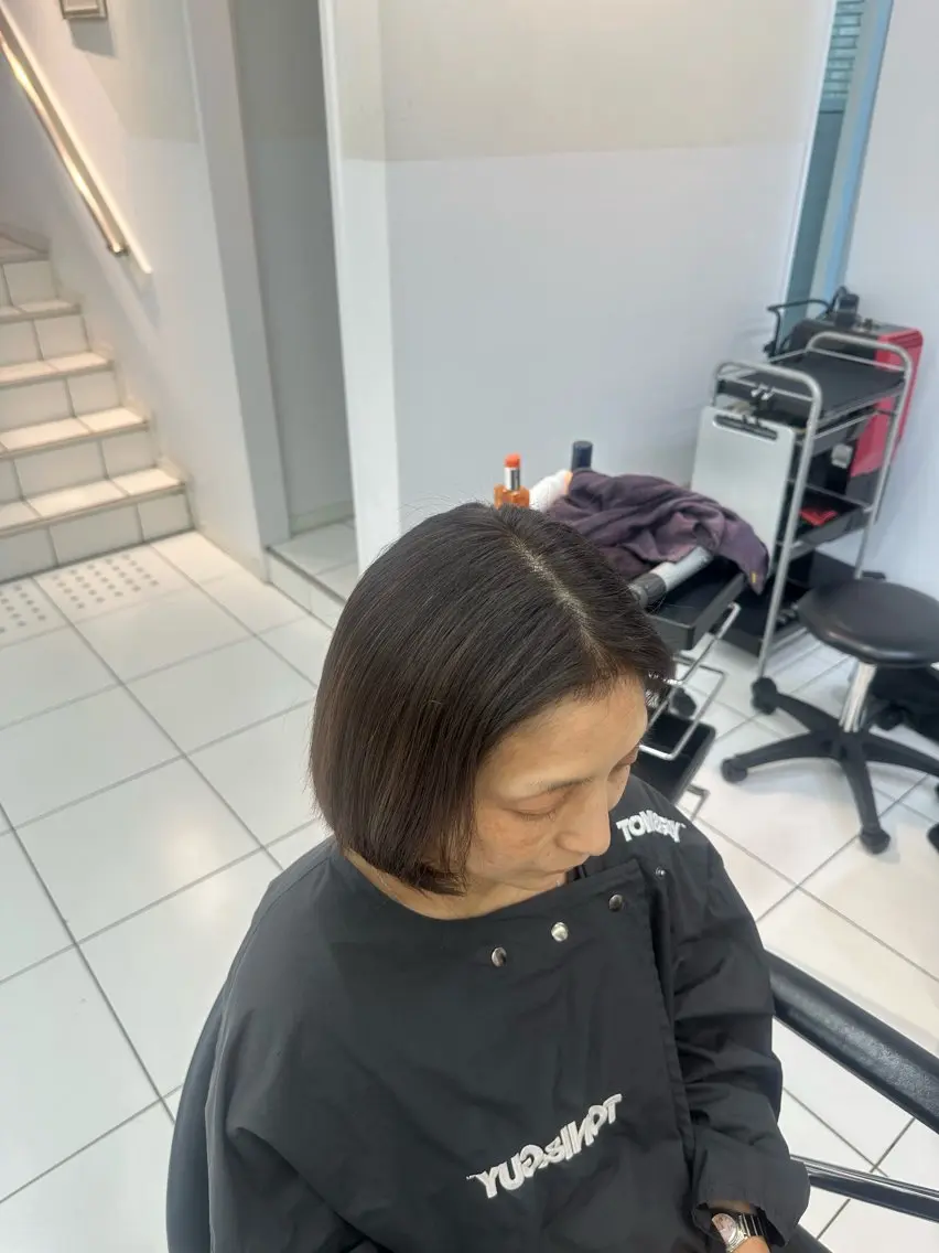 ショート はにいレイヤーカット モデル募集中のヘアスタイル