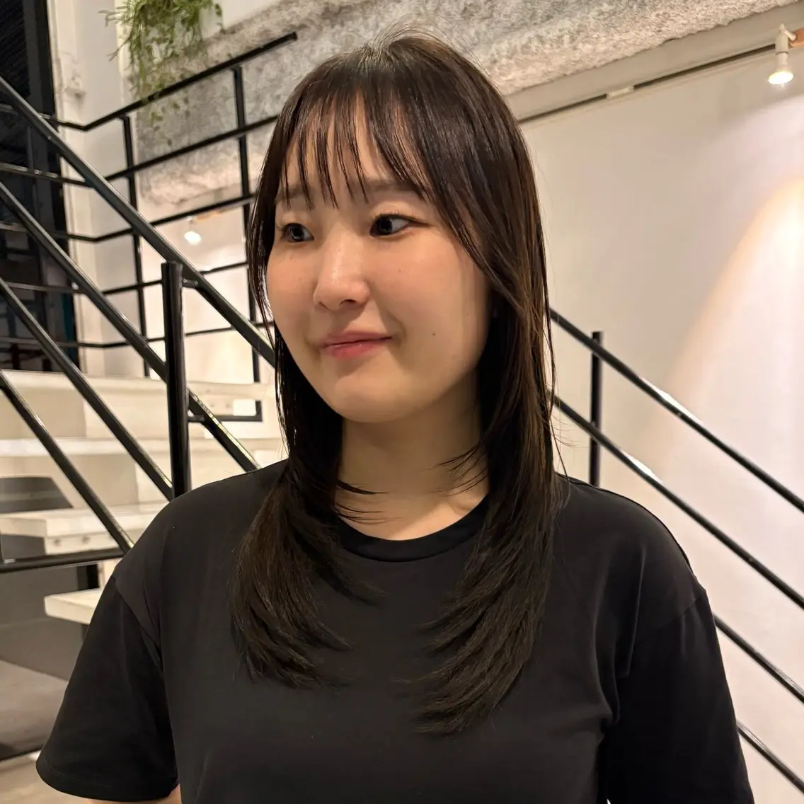 ロング カラー 柴田 きらりのヘアスタイル
