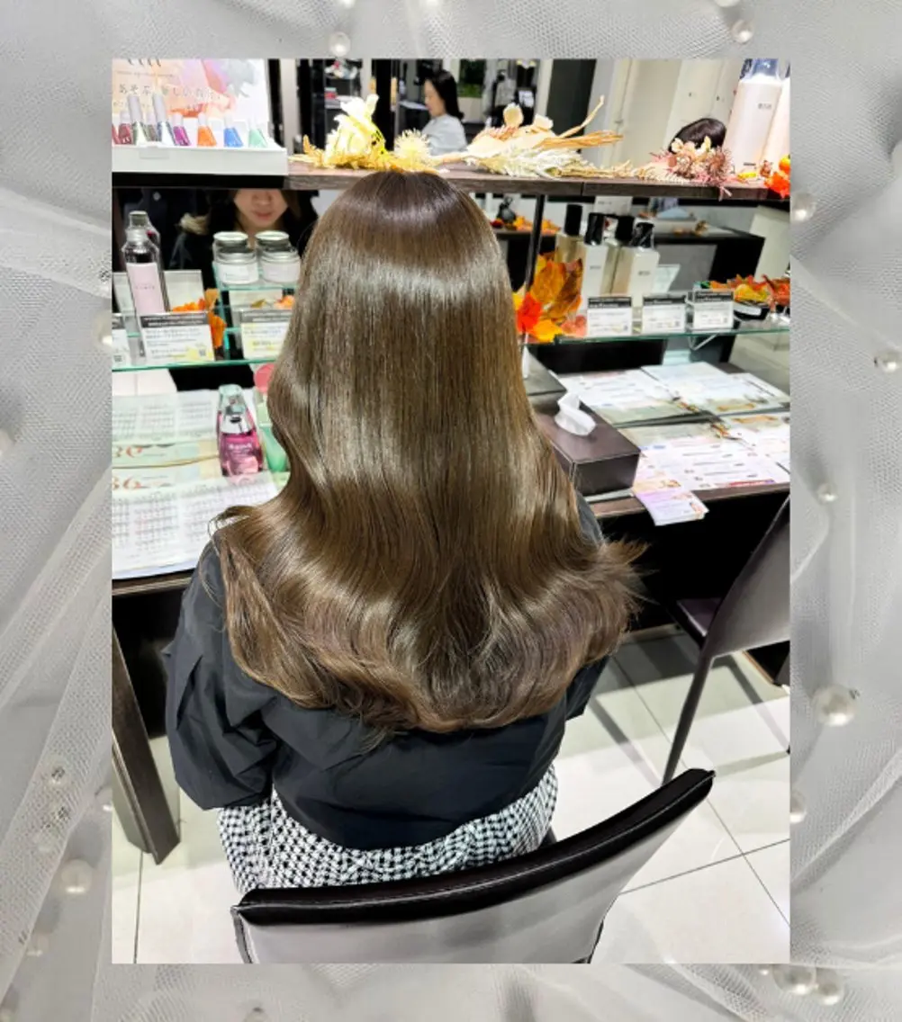 カラー ブラウンカラー 透明感カラー ヘアカラー トリートメント みゆ💖💫透明感 カラー／ヘアアレンジのヘアスタイル