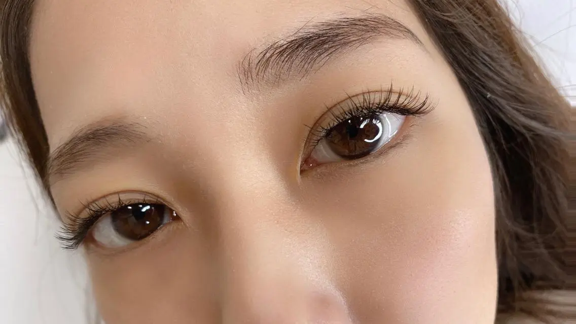 マツエク・マツパ フラットラッシュ eyelash MUGUETのマツエク・マツパデザイン