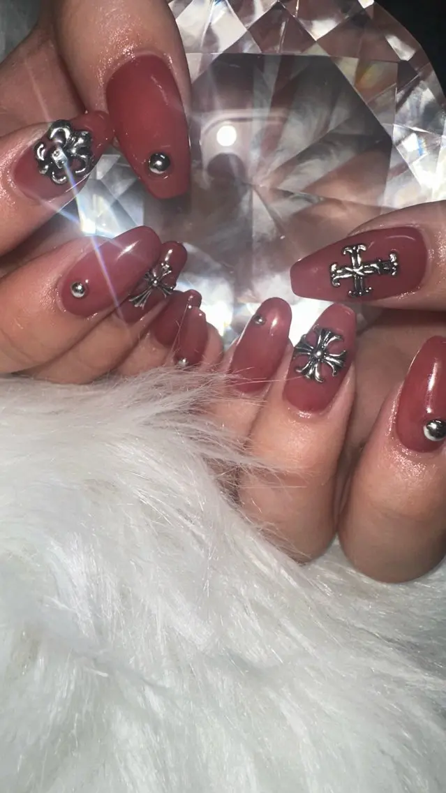 ネイル 冬ネイル ハンドネイル 🤎CHARME NAIL🤎のネイルデザイン