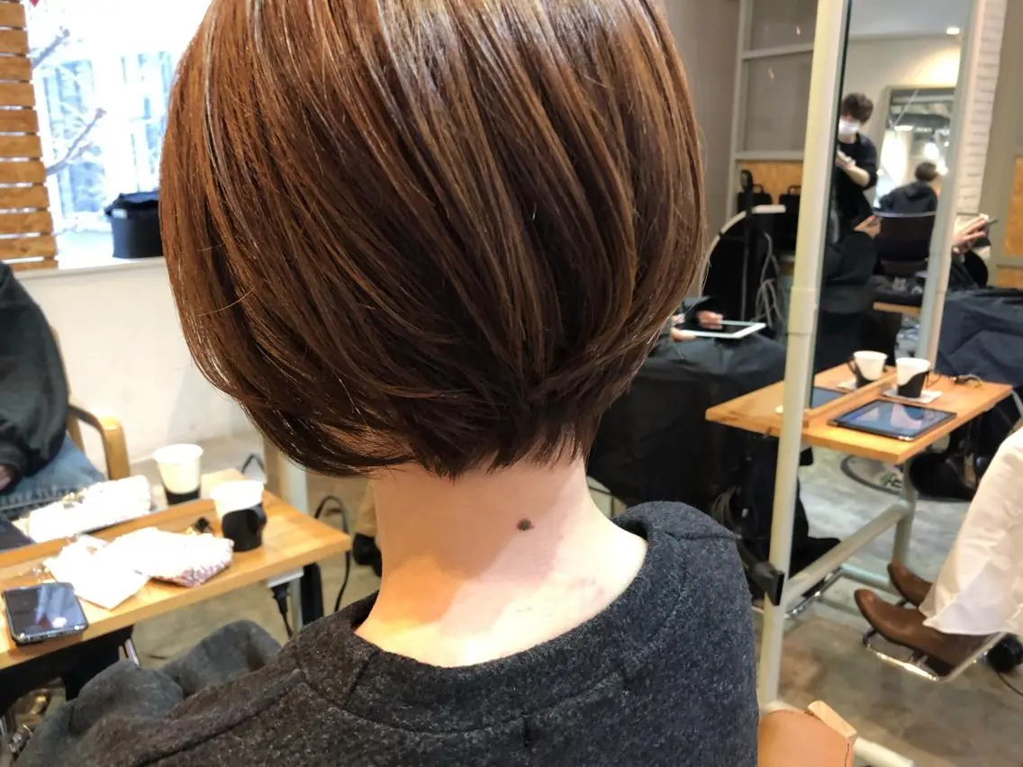 ショート カラー カット✂️カラー🌈 はお任せ✨ 芳賀 要のヘアスタイル