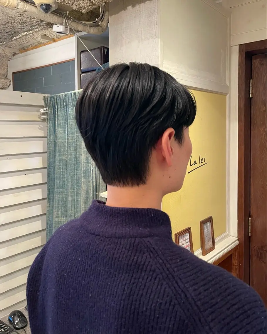 パーマ メンズ 縮毛矯正/レイヤー/ ボブ♡Natsukiのヘアスタイル