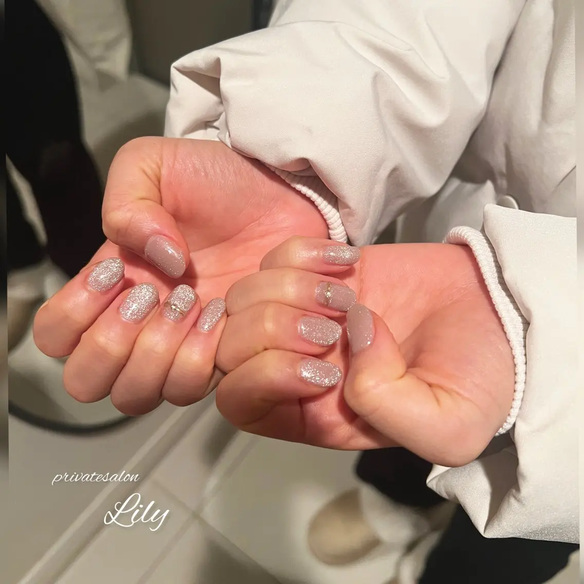 ネイル マグネットネイル ハンドネイル salon Lilyのネイルデザイン