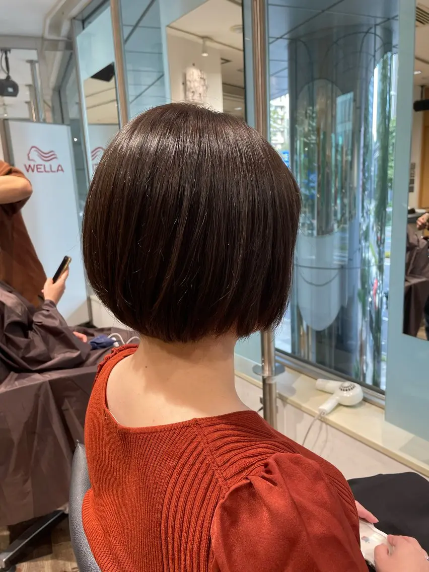 ショート ショートボブ ボブ ショートヘア 🌷久保田 優🌷のヘアスタイル