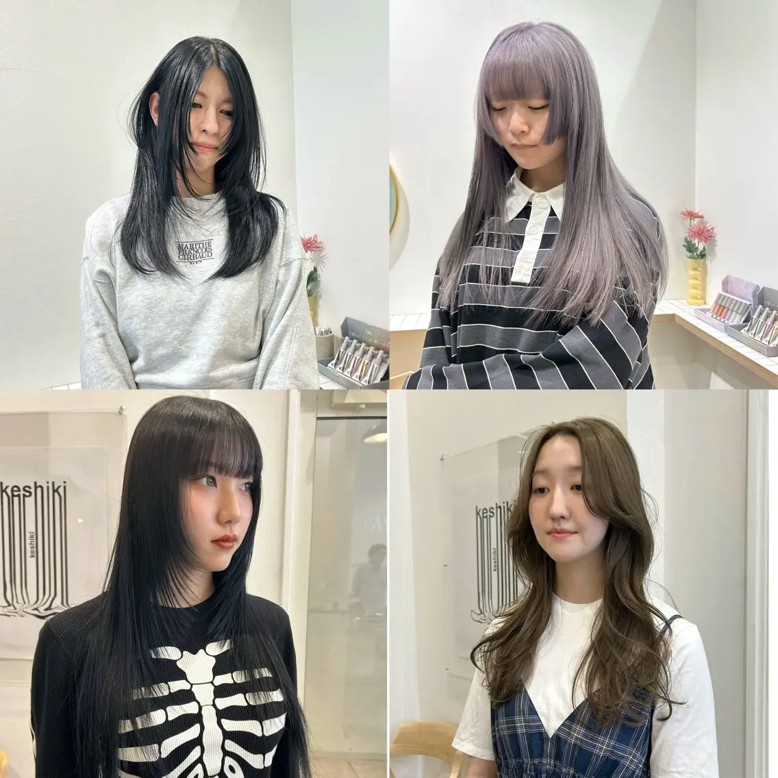 ロング カラー レイヤーカット KAZU/レイヤー レイヤー/ハイトーンのヘアスタイル