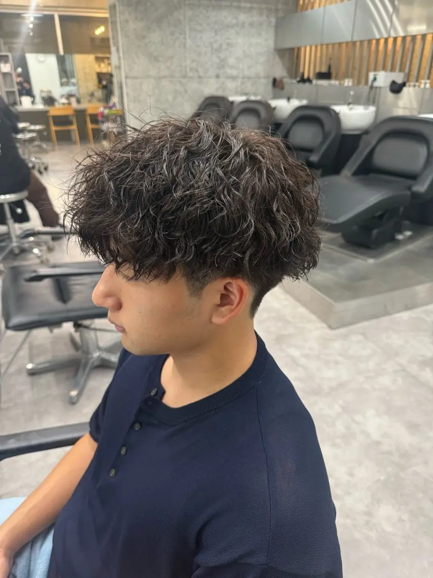 パーマ メンズ カット パーマ トリートメント 【fifth】 小林直弥のヘアスタイル