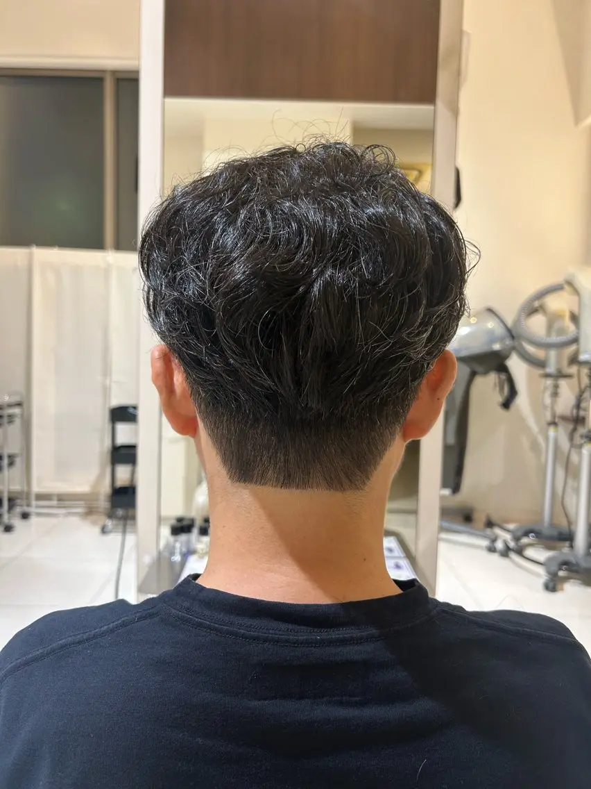 パーマ メンズ 窪田 百花のヘアスタイル