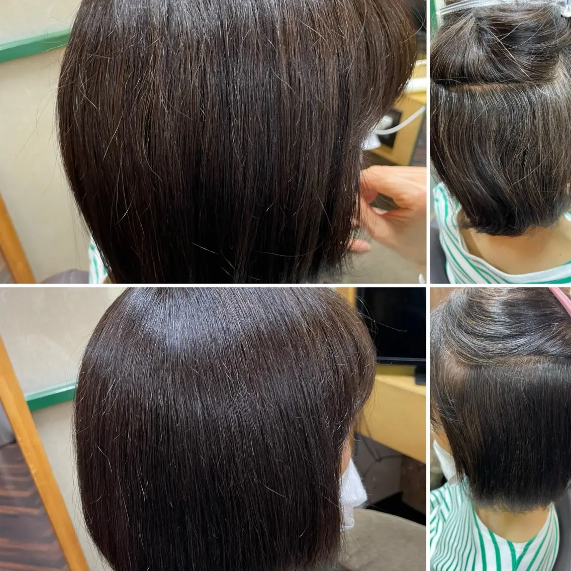 ショート 縮毛矯正 katae sayoriのヘアスタイル