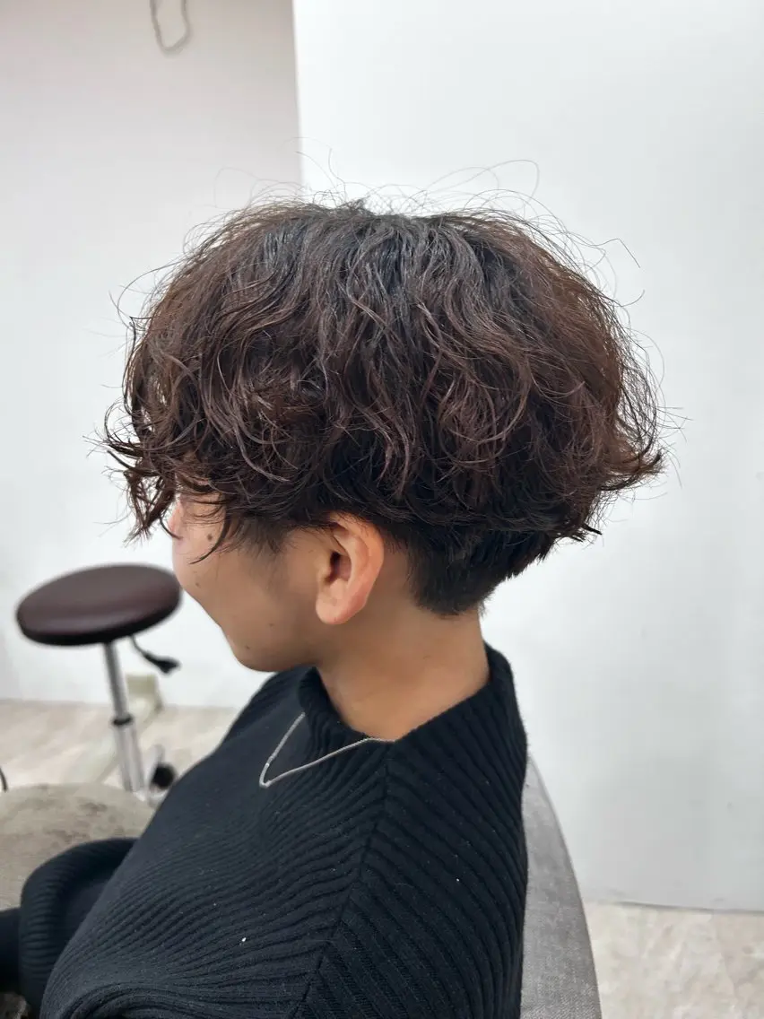 カット+パーマ(土日祝のみ)の写真