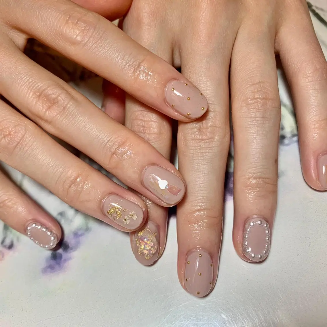 ネイル ショートネイル ハンドネイル nailsalon -Lien-のネイルデザイン