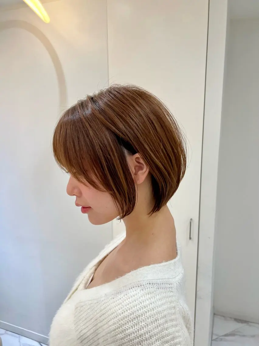 ショート ショートボブ ボブ ショートヘア カット ヘアカラー トリートメント 新井翼/銀座 メンズお任せくださいのヘアスタイル
