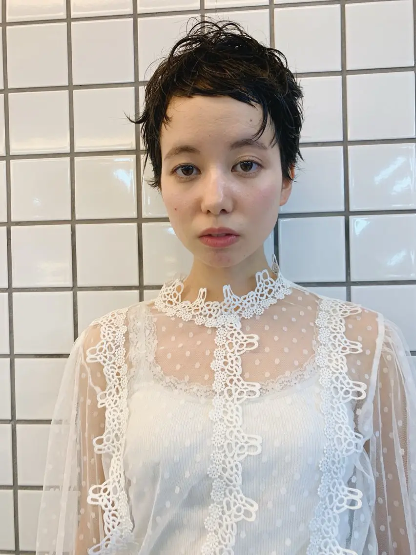 ショート ベリーショート ショートヘア 前田ジュン /ショート/似合わせのヘアスタイル