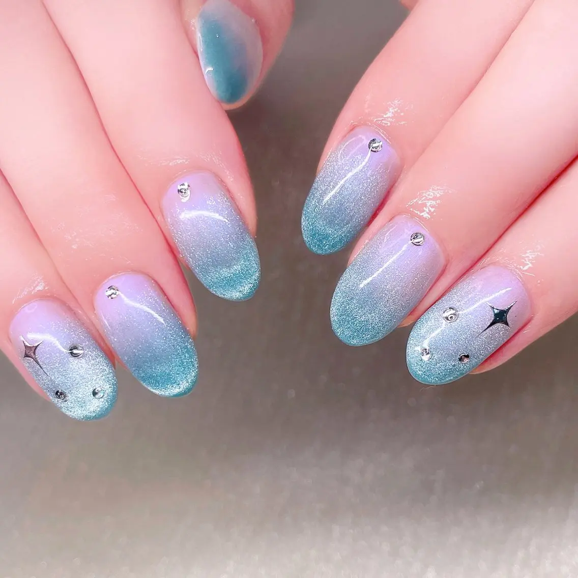 ネイル 長さ出し ハンドネイル Nailist suzuのネイルデザイン