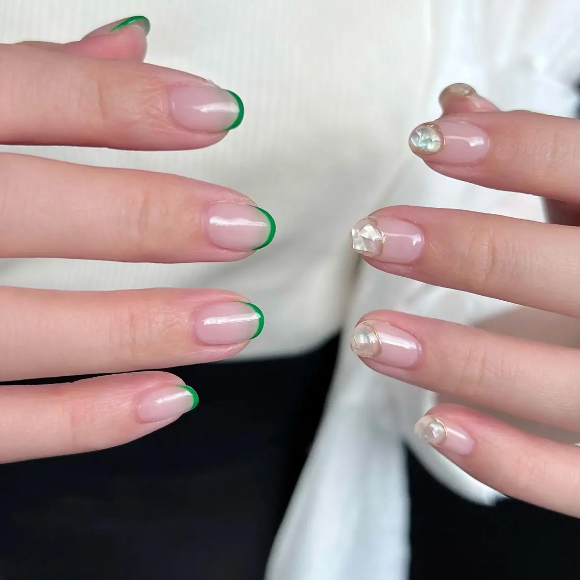 ネイル ハンドネイル nuás nailのネイルデザイン