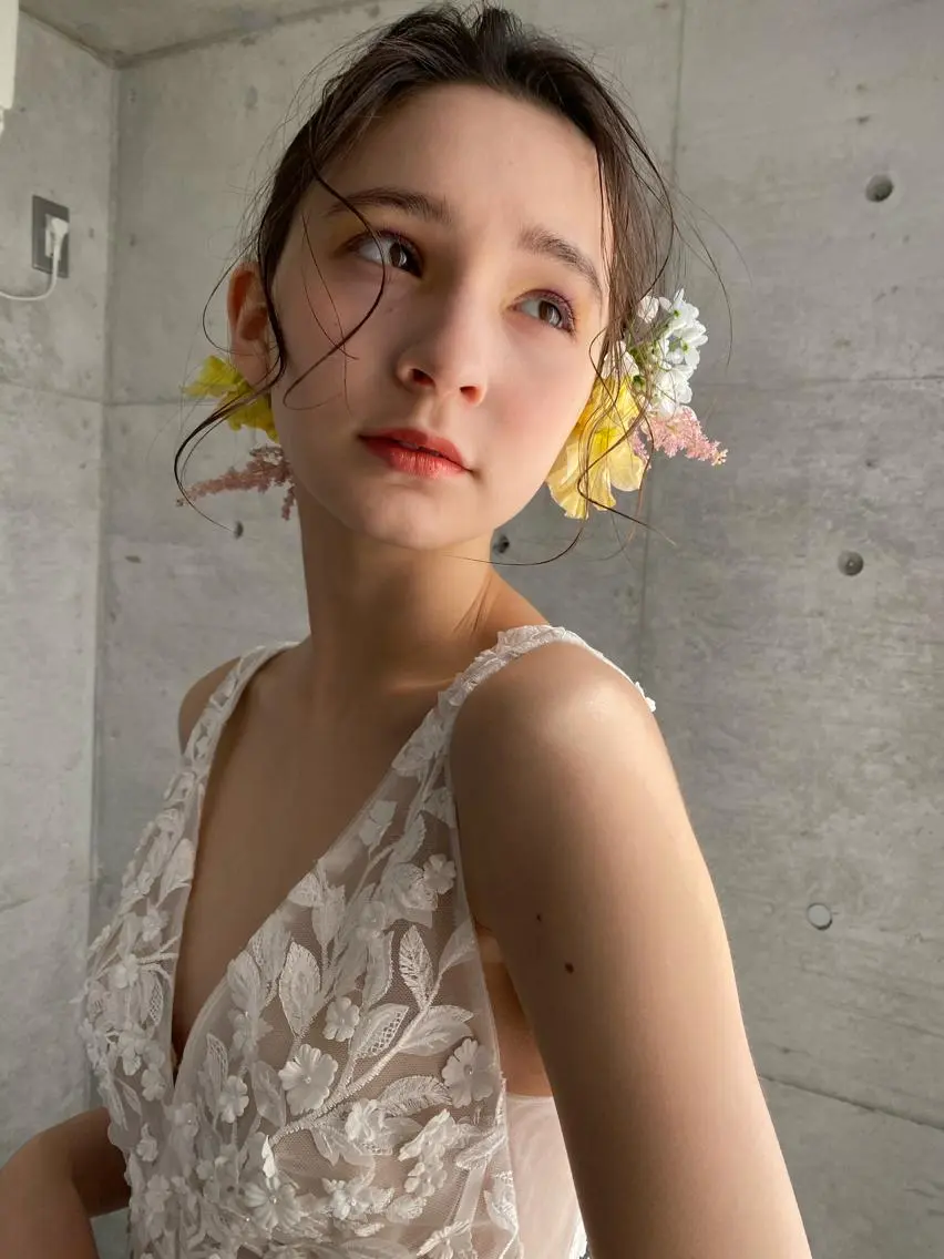 【 花嫁様限定 】ヘアセット+メイクアップ(前撮り/後撮り)の写真