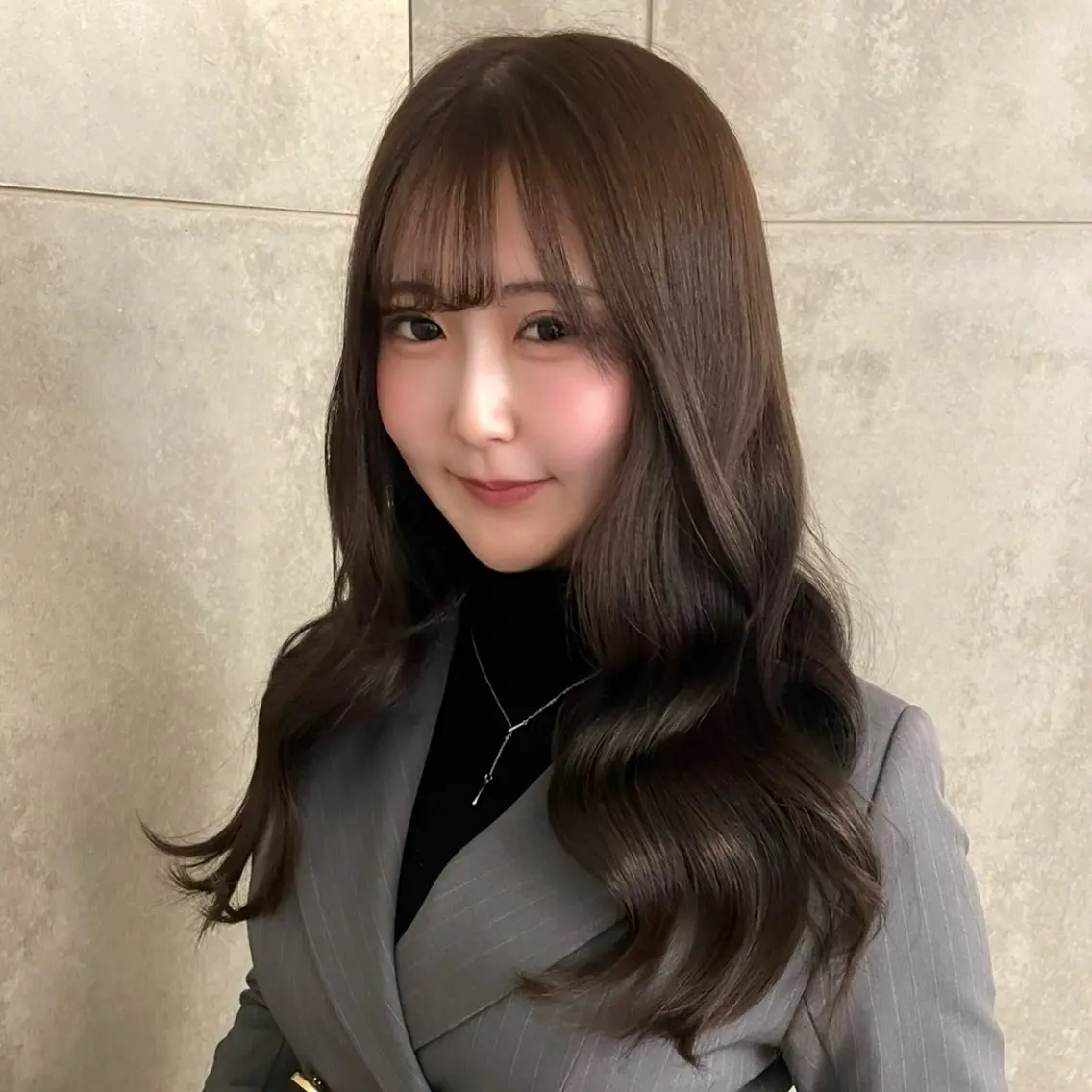 ロング カラー ヘアカラー トリートメント ヘッドスパ 石崎 はるかのヘアスタイル