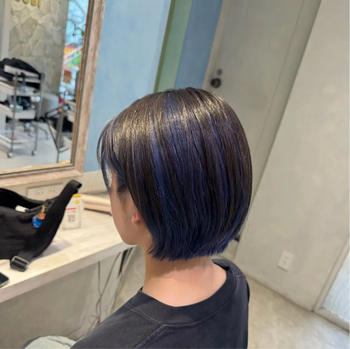 ショート カラー ヘアカラー トリートメント 🦋ブリーチ/カラー 専門AYA💖のヘアスタイル